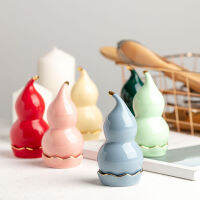 Nordic Creative Phnom Penh Gourd Ceramic Toothpick Container Home Hotel Tableware Accessories Portable Cute Toothpick Box