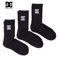 DC SHOES ถุงเท้า CREW SOCKS FOR MEN [ADYAA03153-KVJ0] [PACK 3 คู่]