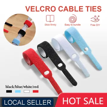 Cable Velcroreusable Nylon Cable Ties 10-100pcs - Fastening