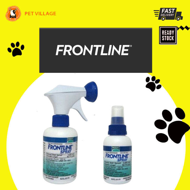 PROMO FRONTLINE Spray Ticks & Fleas Treatment For Cats & Dogs 100ML