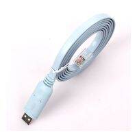 1 Pcs Light Blue 1.8M USB to RJ45 Cable for Cisco-Routers