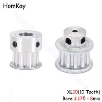 10T XL Timing Pulley Bore 3.175 4 5 6 6.35 7 8mm 10 Tooth Synchronous Wheels 3D Printer Accessories Parts for Belt width 10mm