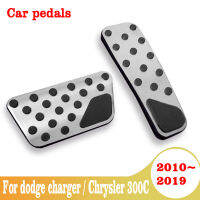 2021Car Gas Foot Rest Modified Pedal Pad Plate For Dodge Charger Chrysler 300C 2010-2019 Accessories