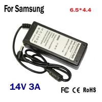 14V 3A 6.5x4.4MM 42W Replacement For Samsung Laptop AC Charger Power Adapter Input 100-240V free shipping