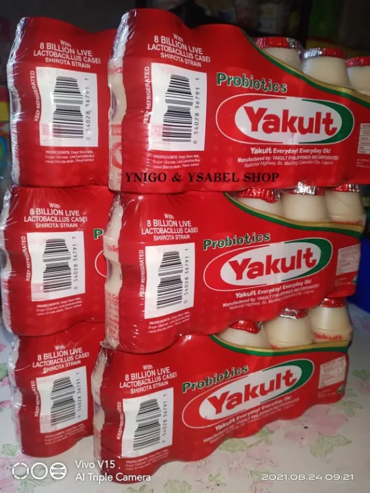 YAKULT PROBIOTICS BUNDLE OF 6 [ REGULAR, LIGHT ] 30 pcs Lazada PH