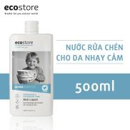 Nước rửa chén gốc thực vật dành cho da nhạy cảm ecostore 500ml