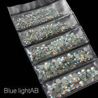 New sale Mix size CrystalAB Hotfix Rhinestone 1200pcs Flatback Crystal stones for Garment ornament free shipping