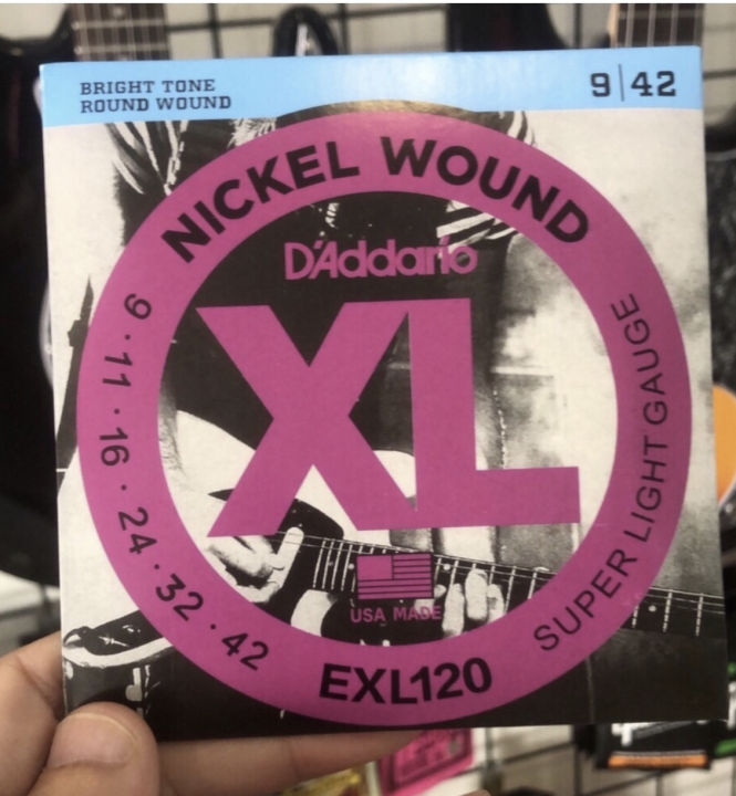 สายกีตาร์ไฟฟ้า-daddario-exl110-เบอร์-10-46-exl120-เบอร์-09-42