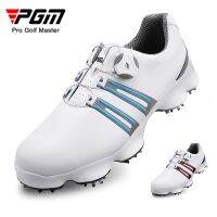 PGM Golf Shoes Mens Waterproof Sports Shoes Spikes Anti-skid Sport Sneaker Male Knobs Buckle Golf Shoes XZ102