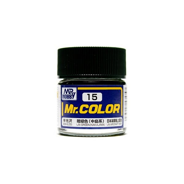 Mr Color - C15 Semi-Gloss IJN Green - Nakajima 10ml