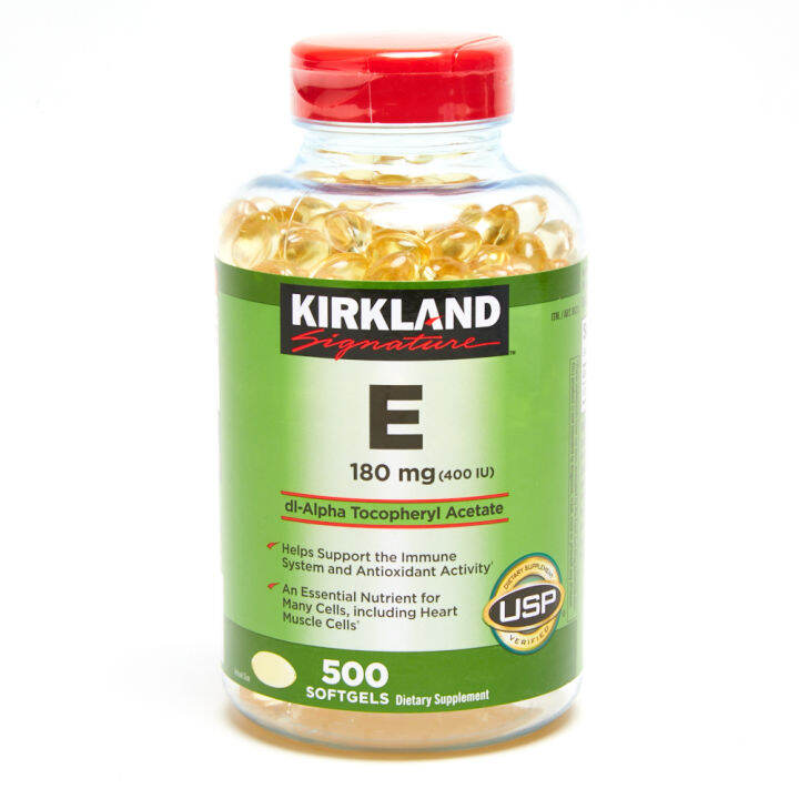 Kirkland Signature Vitamin E 180 mg 500 Softgels Lazada PH