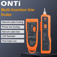 ONTi RJ45 Cat5 Cat6ศัพท์ Wire Tracker Tracer Toner Ethernet LAN Network Cable Tester เครื่องตรวจจับ Line Finder