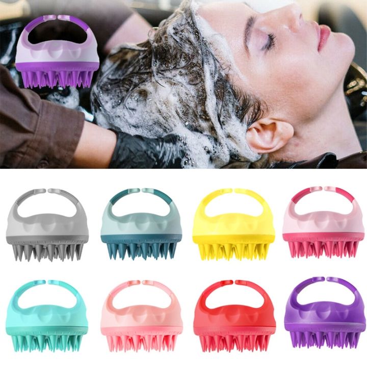 silicone-bristles-washing-comb-shampoo-scrubber-hair-clean-soft-brush-scalp-massager-multicolour-multifunctional-styling-tool