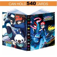 【LZ】 Cartoon 9 Pocket Card Pokemon Album Book Anime Map Game Pokemon cards Collection Holder Binder Folder Top Toys Gift for Kids