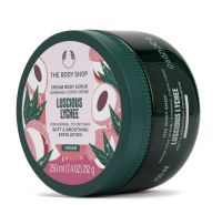 THE BODY SHOP LUSCIOUS LYCHEE BODY SCRUB 250ML ลัสเชียส ลิ้นจี่ บอดี้ สครับ 250 มล.