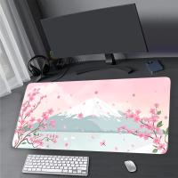 Sakura Mouse Pad 900x400mm Pink Mouse Mat Table Carpet Rubber Mousepad Pc Accessories Keyboard Desk Mat Speed Game Pads