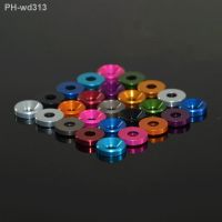 A Variety of Colors M3 Aluminum Alloy(T6061) Flat Washer for Countersunk Flat Head Screw Bolts For Steering Gear RC Model