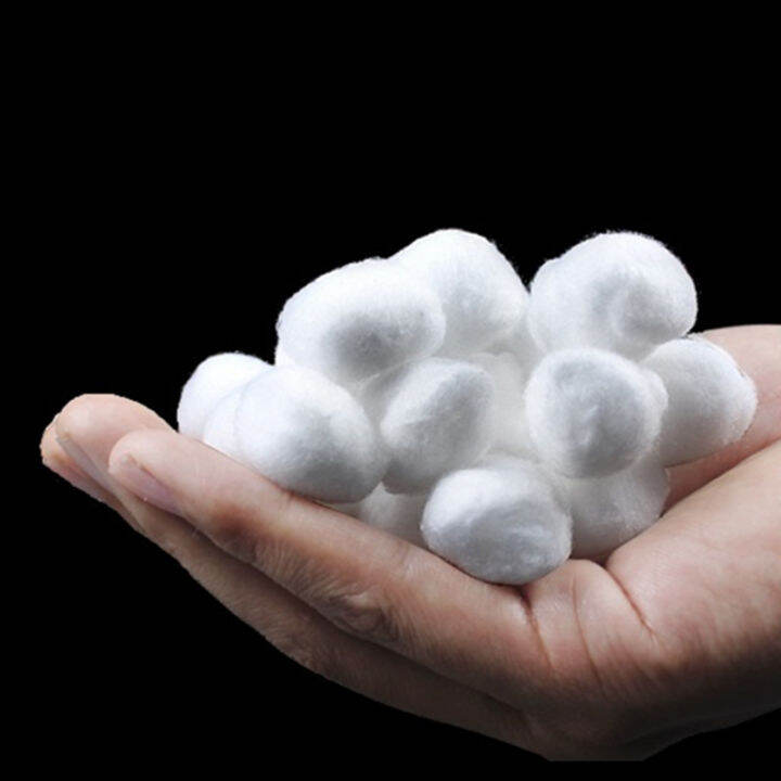 Cleaning and disinfection of skin wound with medical absorbent cotton