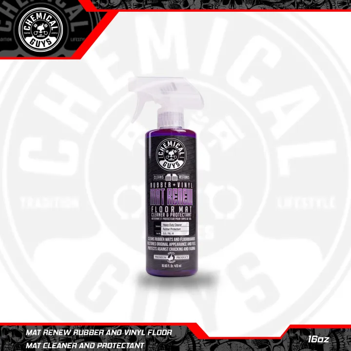 Chemical Guys Mat Renew Rubber And Vinyl Floor Mat Cleaner and