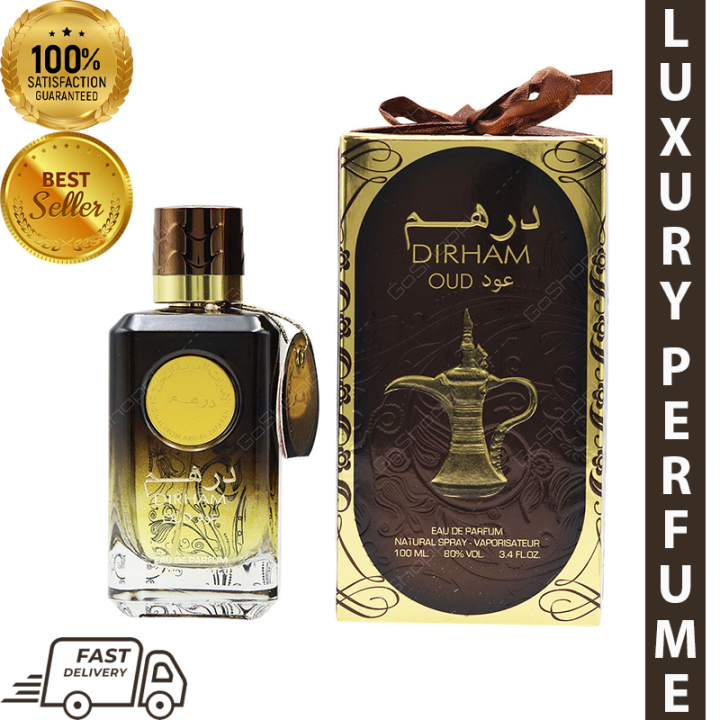 Dirham Oud Perfume 100ML Original Fragrance Lazada