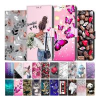 Etui Flip Leather Phone Case For Xiaomi Poco C40 4G Redmi 8 9 9A 9C 9T 10 Note 8 8T 9 Pro 9S Wallet Card Holder Stand Book Cover