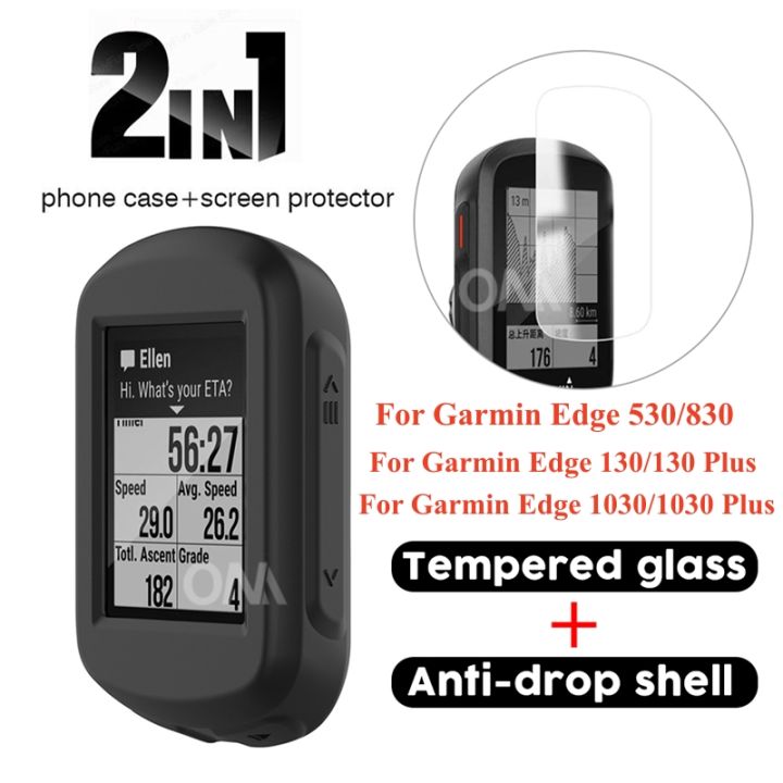 Touchscreen For GARMIN Edge 830 Front Cover Case LCD With