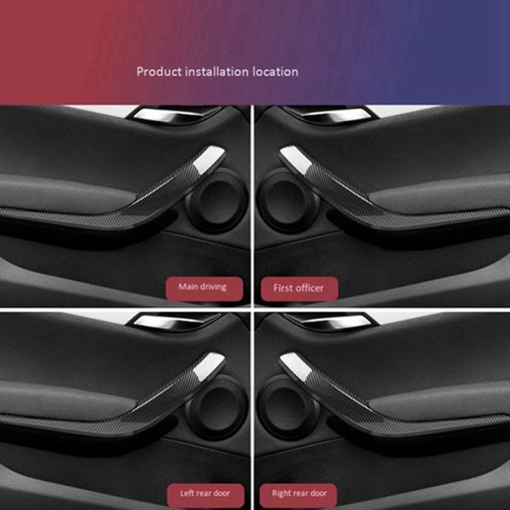 51412991775 51412991776 Inner Door Panel Handle Inner Door Handle Cover Automobile for BMW X1 E84 2010-2016