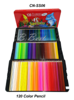 CORONET SUPER SERIES ดินสอสี โคโรเน็ท สีไม้ กล่องเหล็ก 120 สี