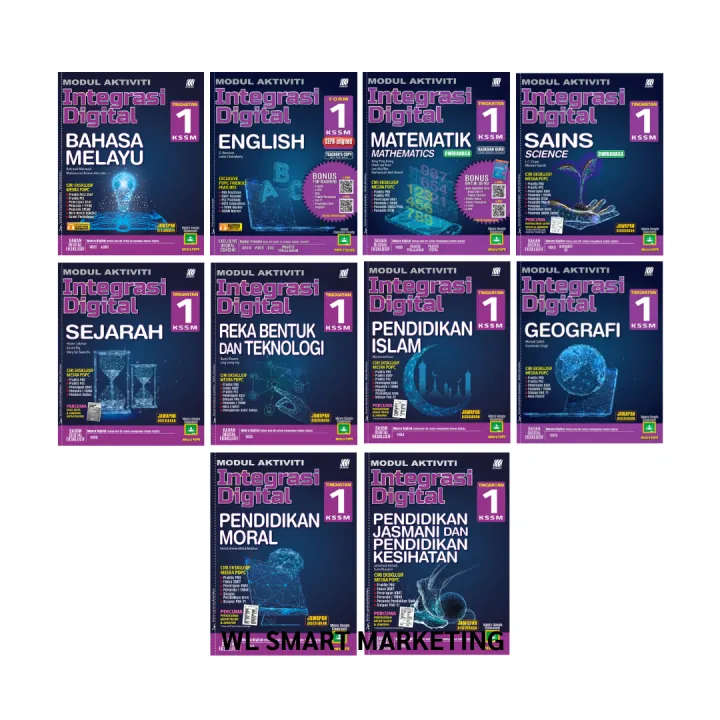 Buku Latihan Modul Aktiviti Integrasi Digital Kssm 2022 Tingkatan 1 Lazada