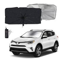 Car Windshield Sunshade Summer Sun Protection Heat Insulation Cloth for Car Front Shading Umbrella Type Sun Shade for Car Window