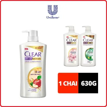 Có những loại thảo dược nào được sử dụng trong dầu gội Clear 630g?
