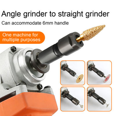 6/3mm Angle Grinder Modified Adapter to Straight Grinder Chuck For 100-type Angle Grinder M10 Thread grinding,polishing,cutting