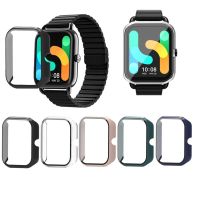 ☫❅ กระจกนิรภัย เคสนาฬิกา PC สำหรับ Xiaomi Haylou RS4/RS4 Plus Smartwatch ตัวป้องกันหน้าจอกันน้ำฝาครอบเคสป้องกัน