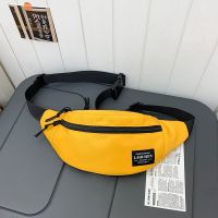 [COD] Korean chest bag mens Messenger fashion sports leisure womens trendy outdoor running pocket