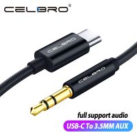 USB Type C To 3.5mm Male Headset Adapter Car Aux Audio Cable for Samsung S21 S20 Ultra Note 20/10 Oneplus 8 Pro Phones Speaker