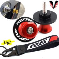 【LZ】 Motorcycle Slider Stand Swingarm Spools 6MM Screws   Keychain Key Ring For YAMAHA R6 YZF-R6 1999 2000-2018 2019 2020 2021 2022