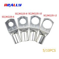 REALLY SC35-6 35-8 35-10 35-12 Copper Cable Lug Kit Bolt Hole Tinned Cable lugs Battery Terminals copper nose Wire connector