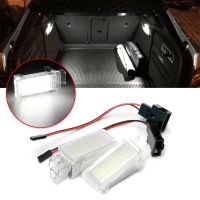 2pcs Car Luggage Compartment Light 6000K LED Trunk Boot Lights Lamp For Skoda Octavia Fabia Superb Roomster Kodiaq Octavia Mk3 Bulbs  LEDs HIDs