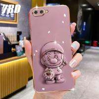 YBD ดีไซน์ใหม่ สำหรับ OPPO C2 Realme A3S A12E Realme เคส C1 3D หรูหราขาตั้งสเตอริโอ Super Mario Fashion เคสโทรศัพท์น่ารัก