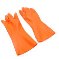 ถุงมือยาง  Size M ขนาด 8 นิ้ว (คละสี) รุ่น Rubber-Gloves-M-00i-June-Beam