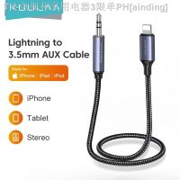 【CW】❡  KUULAA Aux Cable iPhone 14 13 12 XS X XR 8 7 iPad IOS 3.5mm Jack Male Car Converter Headphone Audio