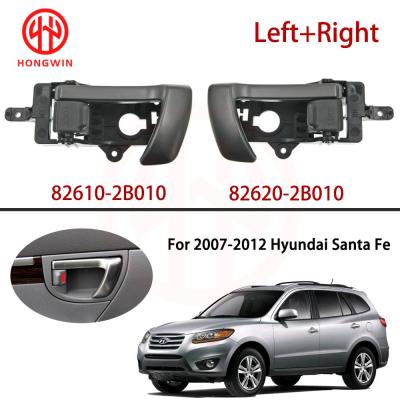 Interior Inner Inside Door Handle Left Driver Side 82610-2B010 / Right Side 82620-2B010 For Hyundai Santa Fe 2007 - 2012 HONGWIN