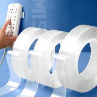 卐▧ 1M/2M/3/5M Nano Tape Double Sided Tape Transparent NoTrace Reusable Waterproof Adhesive Tape Cleanable Home gekkotape