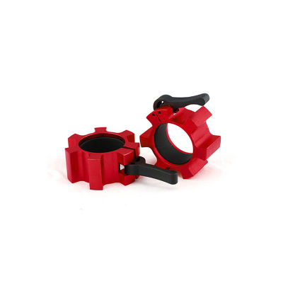 1 Pair 2" Aluminum Alloy Barbell Collar Lock Standard Dumbbell Clamp Spring Clips Weight Lifting Lock Jaw