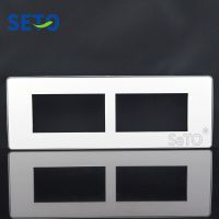 SeTo 118 Type 6 ports blank Plate Switch Panel Socket Outlet Wall Plate Keystone Faceplate