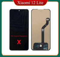 6.55 "TFT สำหรับ Xiaomi Mi 12 Lite ชิ้นส่วนจอสัมผัสแอลซีดีของเครื่องแปลงดิจิทัลสำหรับ Xiaomi 12 Lite Mi12 Lite 2203129G หน้าจอ