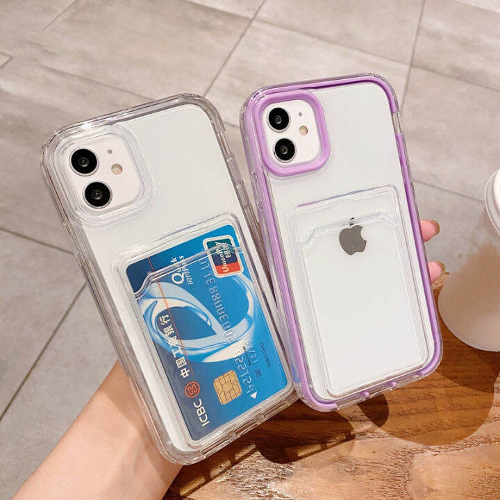 CrashStar Ốp Lưng Điện Thoại Chống Sốc Trong Suốt 3 Trong 1 Có Khe Cắm Thẻ Crashstar Ốp Lưng Điện Thoại Chống Sốc Trong Suốt 3 Trong 1 Có Khe Cắm Thẻ