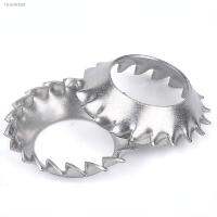 卐ﺴ 20pcs M3M4M5M6M8M10 304 Stainless Steel Conical Serrated Lock Washer Outer Tooth Funnel Serrated Gasket Lock Washer