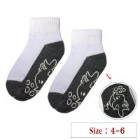 ถุงเท้านักเรียน ถุงเท้าลายการ์ตูน  ถุงเท้ากันลื่น socks ไซส์4-6 ขวบ แพ็ค 6 คู่