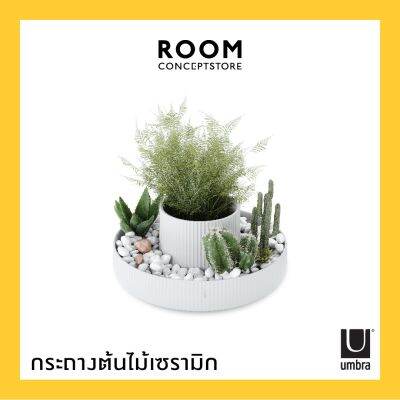 Umbra : Fountain Planter / กระถางปลูกต้นไม้ ที่เก็บของ เก็บอุปกรณ์อเนกประสงค์